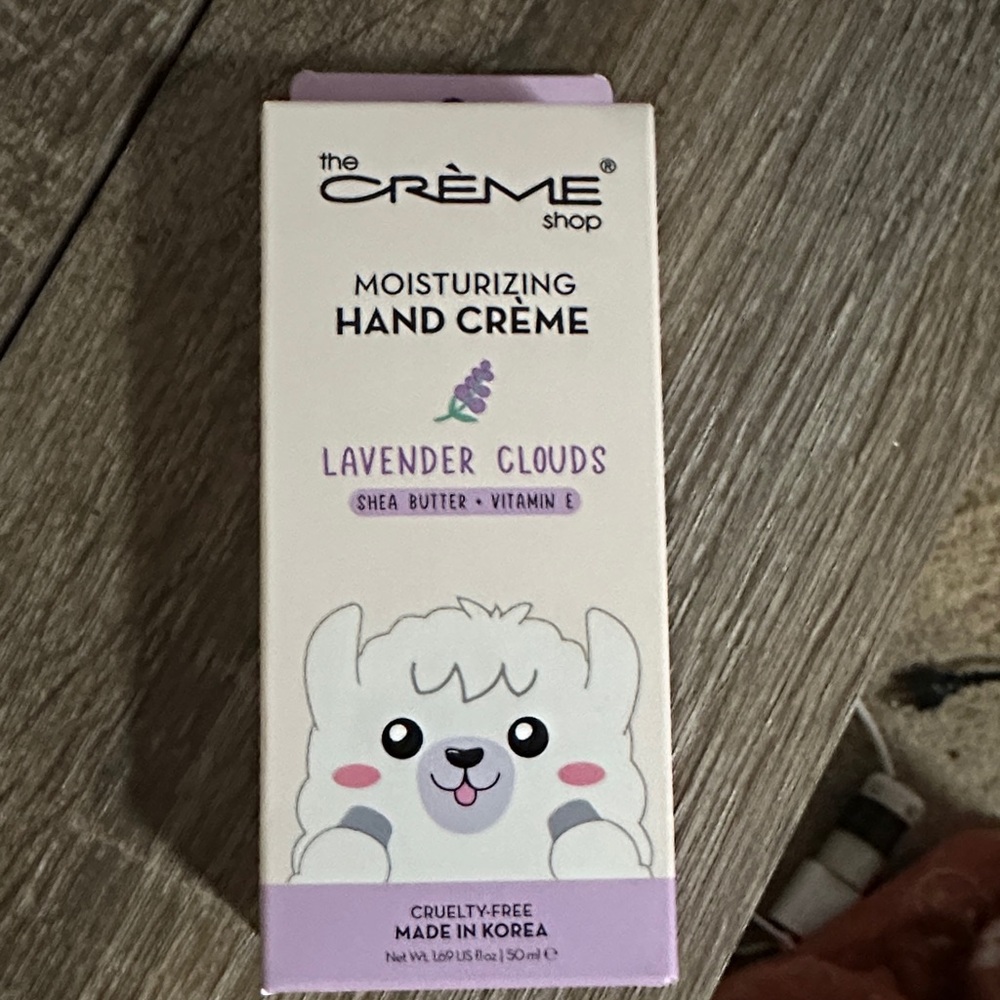 The Crème Shop Lavender Clouds Moisturizing Hand Crème